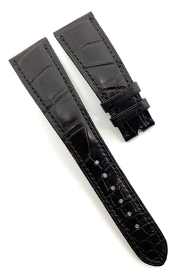 Patek Philippe 21mm x 16mm Brown Alligator Watch Strap Band D B37 Authentic OEM - Image 1 of 4