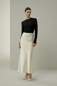 Lilysilk T-Shirts & Tops Silk Breeze Jersey Langarm Slinky Top Schwarz Gr: M - Bild 1 von 14