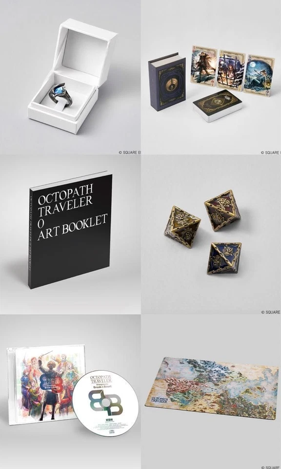 Nintendo Switch 2 Octopath Traveler 0 Collector's Edition Goods only - Image 1 of 2