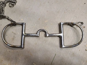 Correction Dee Ring Low Port English Bit Hooks - Bild 1 von 4