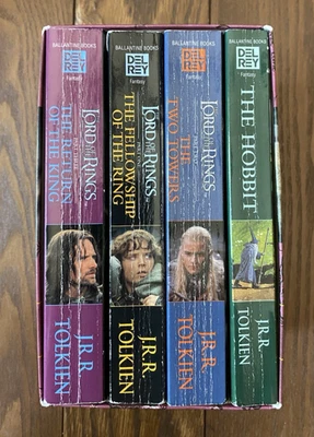 The Lord of the Rings J R R Tolkien 2001 Box Set Set of 4 Paperback - Image 1 of 4