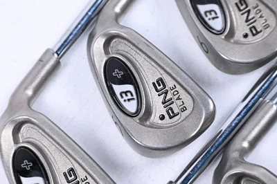 Ping i3+ Irons / 4-PW+SW / Black Dot / Regular Flex Ping AWT Shafts - Image 1 of 4