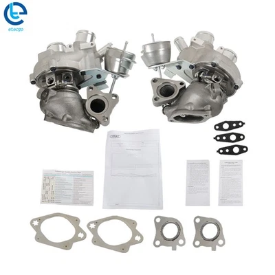Juego turbocompresor izquierdo y derecho para Ford F-150 EcoBoost 3,5 L V6 2011-2012 Foto 1 de 4