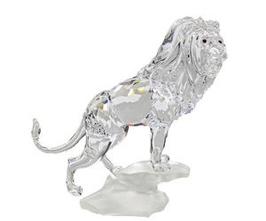 Swarovski Figurine: 269377 Lion Standing on a Rock | Mint with Box - Picture 1 of 1