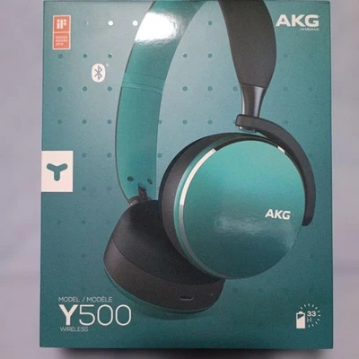Auriculares inalámbricos AKG Y500 turquesa Foto 1 de 4