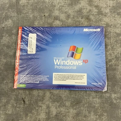 Original MICROSOFT WINDOWS XP PROFESSIONAL 2002 ¡Completo con CD y clave de producto! Foto 1 de 4