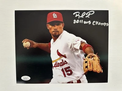 Rafael Furcal Signed / Autographed St. Louis Cardinals 8x10 Photo - JSA COA - Image 1 of 2