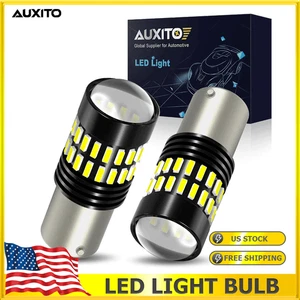 AUXITO Bright White 1156 RV Trailer LED 1141 Interior Light Bulbs Lamps CANBUS - Picture 1 of 9