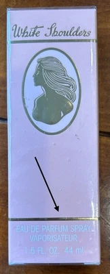 White Shoulders Eau De Parfum Spray Vaporizador 1.5oz PERFUME RARO - NO COLONIA Foto 1 de 4