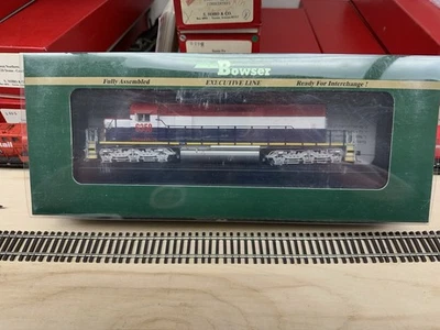 Bowser GMD SD40-2 W&LE Ex BCR Cab#6358 Wheeling & Lake Erie ESU DCC/SOUND NOS - Image 1 of 2