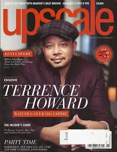 Terrence Howard Upscale Magazine Feb 2015 Kenya Moore Billy Brown - Picture 1 of 6