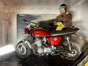 Solido Honda CB 750 Four 1:18 Motorrad m. Figur Neu Top selten No Norev - Bild 1 von 2