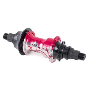 SHADOW CONSPIRACY SYMBOL REAR CASSETTE HUB 36h LHD 9t BMX BIKE CRIMSON RAIN NEW - Picture 1 of 3
