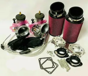 Banshee 35mm 35 Mil Carb Kit PWK Style Knock Off Carbs Carburetor Complete Kit - Picture 1 of 3