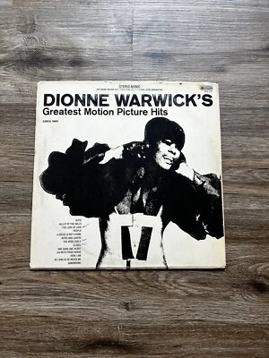 Dionne Warwick's Greatest Motion Picture Hits Vinyl Record LP Scepter Records - Image 1 of 4