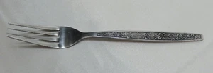 Vintage Rogers - Floral La Spana Pattern - Dinner Fork 7-1/2" Long - Korea - Picture 1 of 4