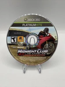 Midnight Club: Los Angeles Complete Edition (Xbox 360, 2009) Disc Only. Tested. - Picture 1 of 1