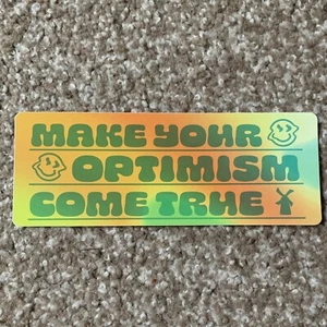 New Dutch Bros Brothers Make Your Optimism Come True Sticker - Picture 1 of 2