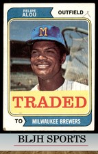 1974 Topps #485T Felipe Alou  Milwaukee Brewers