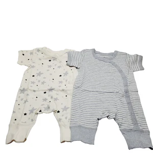 Moon and Back by Hanna Andersson Unisex Baby Strampler Hose, 2er Pack Größe 0-3 - Bild 1 von 8