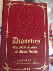 Dianetik L Ron Hubbard Sonderausgabe #98/500 Ledergebunden Scientology Buch - Bild 1 von 4