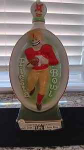 1973 Jim Beam Football Decanter Fiesta Bowl Phoenix Tempe Arizona State - EMPTY - Bild 1 von 5