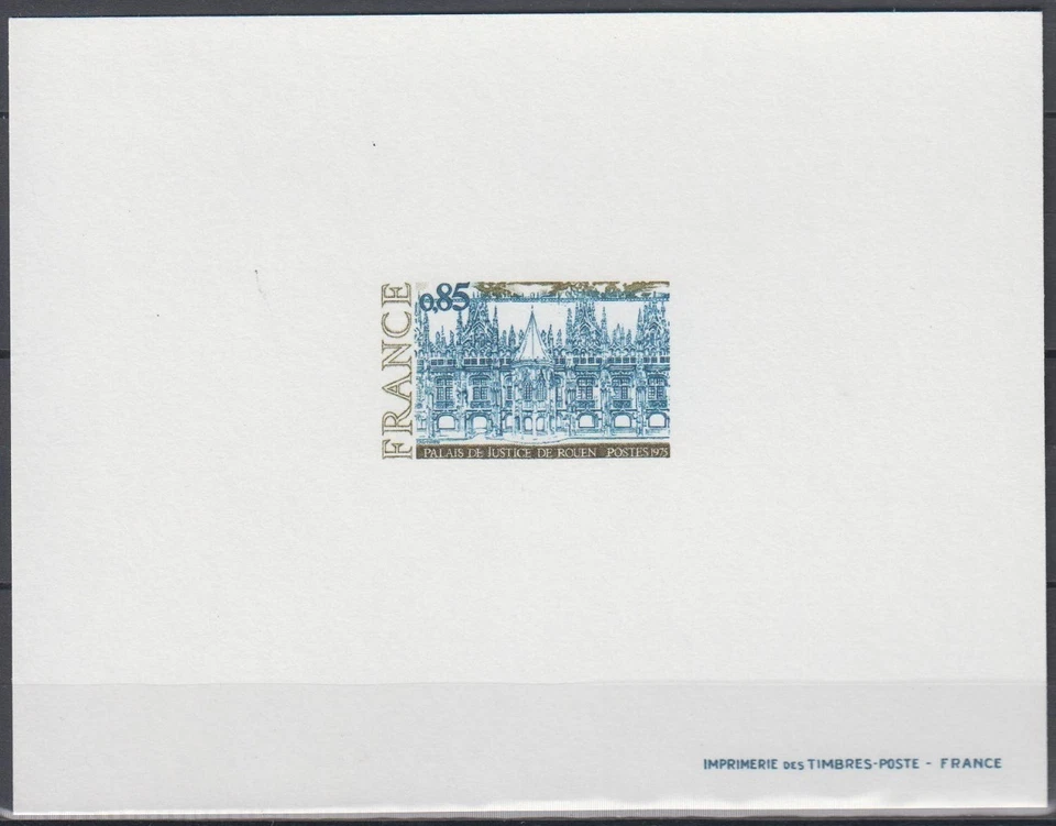 France Sc1417 Palace, Architecture, Deluxe Proof - Image 1 of 1