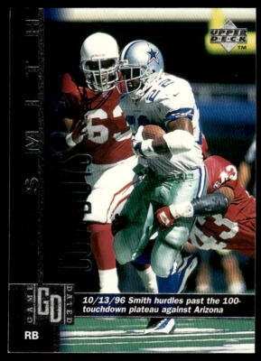 1997 Upper Deck #133 Emmitt Smith FOOTBALL Dallas Cowboys - Image 1 of 2