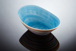 BASSANO ovale mediterrane Schale Schüssel mediterrane italienische Keramik 30x21 - Bild 1 von 2