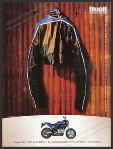 Buell Torquey V-Twin Motorcycle 2000s Print Advertisement 2000 Jacket - Picture 1 of 1