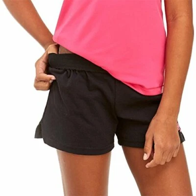 Soffe Girls' Big Low Rise Authentic Cheer/Summer Short - Fold Over Waistband - Image 1 of 4