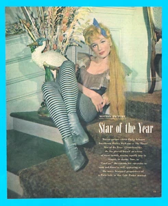 1960 Shirley MacLaine magazine PRINT clipping Star of the Year movie song dance - Picture 1 of 3