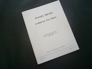 Catalogue Daniel Meyer sculpteur d' ex Libris  - Picture 1 of 8