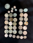 New ListingLot of average to heavy circulated Us silver coins,culls, stained.