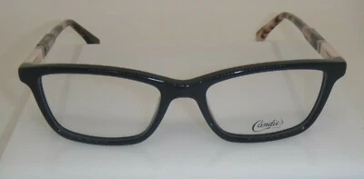 Marco de gafas de plástico Candie's CA0145 005 negro Habana para niños 48-15-135 RX Foto 1 de 4