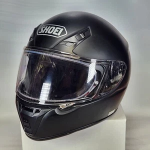 Size XL - Shoei RF-SR Motorcycle Helmet - Black - Picture 1 of 10