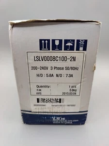 NUEVO LS ELECTRIC LS LSLV0008C100-2N Accionamiento de Velocidad Variable VFD Inversor 200-240V 3PH - Imagen 1 de 3