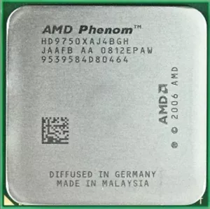 AMD Phenom X4-9750 533MHz 2.4GHz Socket AM2+ 125W CPU Processor - Picture 1 of 1