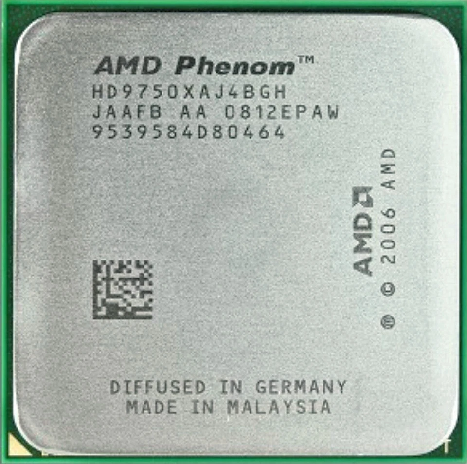 AMD Phenom X4-9750 533MHz 2.4GHz Socket AM2+ 125W CPU Processor - Image 1 of 1