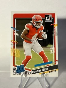 Rashee Rice 2023 Donruss Rated Rookie #350 Kansas City Chiefs - Picture 1 of 2