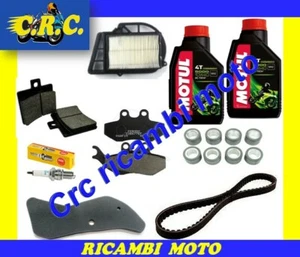 C.R.C. RICAMBI MOTO KIT TAGLIANDO ''COMPLETO'' MALAGUTI PASSWORD 250 MOTUL+CINGHIA+RULLI+FILTRI+ECC