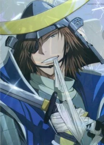 clear file folder promo Sengoku Basara anime Date Masamune Ieyasu Tokugawa - Picture 1 of 2