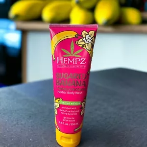 Hanf zuckerhaltige Banane & Vanille Körperwäsche; NEU; versiegelt; 8,5 Unzen - Bild 1 von 1