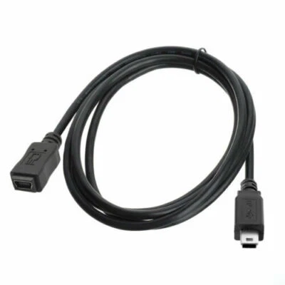 150cm High Speed Mini USB2.0 5Pin Male to Female Extension Adapter Cable - Image 1 of 4