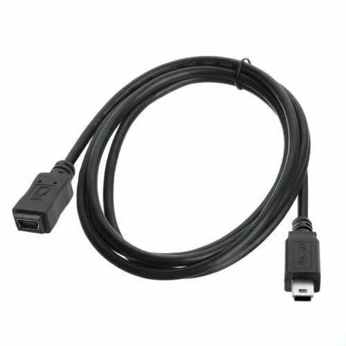 150cm High Speed Mini USB2.0 5Pin Male to Female Extension Adapter Cable - Image 1 of 4
