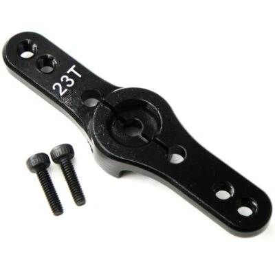 RC Aluminum Alloy 23T 24T 25T Servo Arm Horn Double Offset Black - Bild 1 von 3
