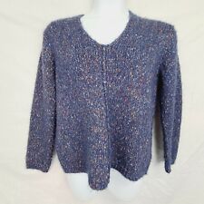 Heartloom Ace Sweater Size S Womens Long Sleeve Blue 