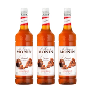 Monin Sirup Caramel, 1,0L PET, 3er Pack - Bild 1 von 1