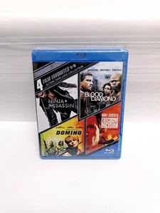 Ninja Assassin, Blood Diamond, Domino, Executive Decision (Blu-Ray) RARE OOP NEW - Picture 1 of 2