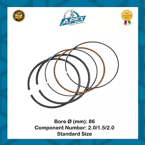 FIAT FULLBACK PICKUP 2.4 DI-D 4x4 DIESEL ENGINE 4N15 PISTON RINGS SET 6000608117 - Picture 1 of 1